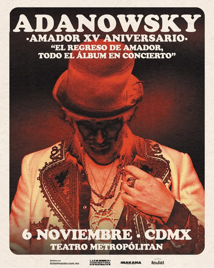 Adanowsky en Vivo