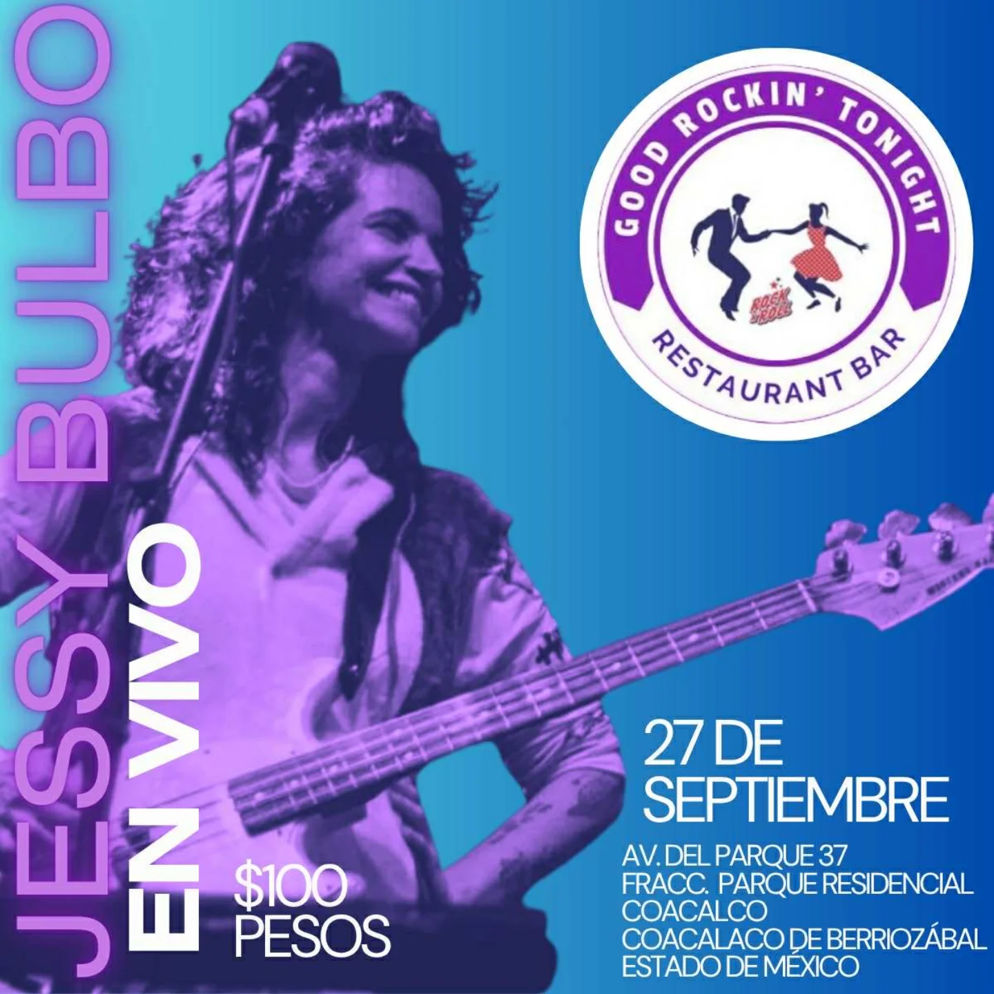 Jessy Bulbo en Coacalco