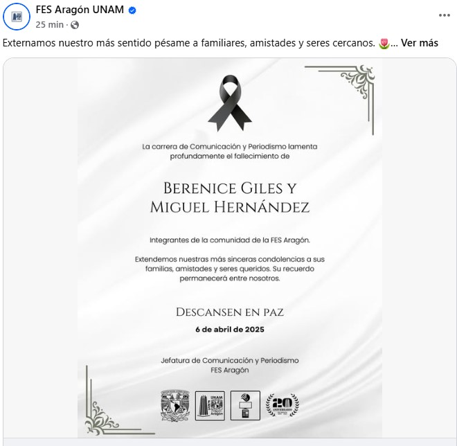 Pronunciamiento de la FES Aragon UNAM