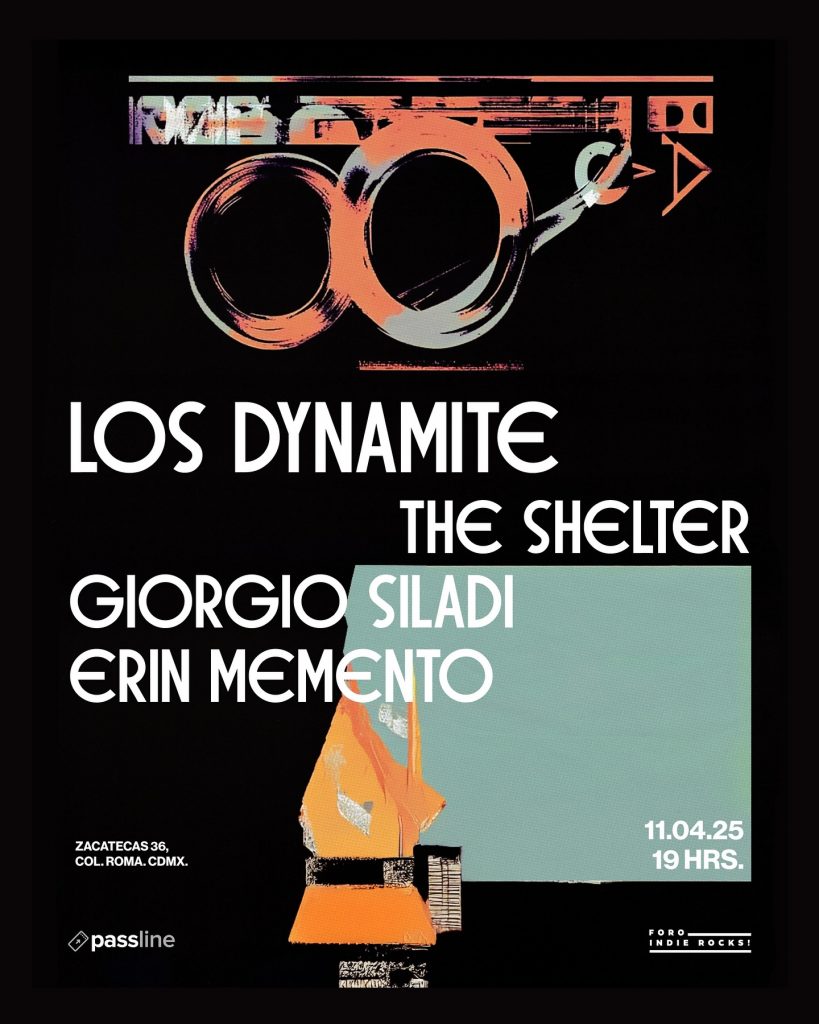 Cartel oficial del show de Los Dynamite