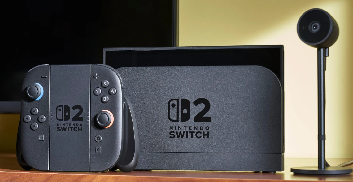 Imagen oficial del Switch 2 con camara