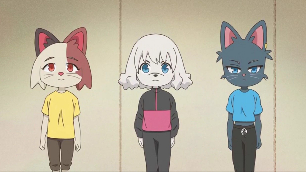 captura de pantalla de Odd taxi en Crunchyroll Mistery kiss
