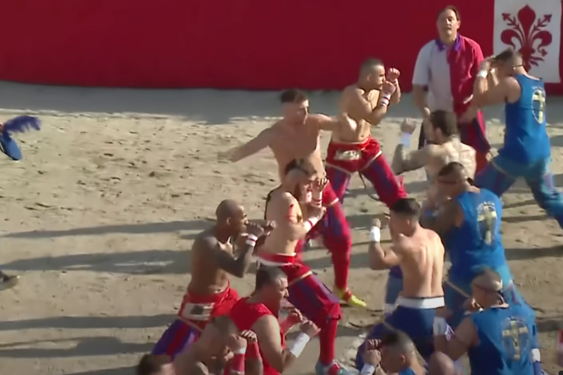 Calcio Fiorentino: el ritual florentino donde la violencia aún se celebra