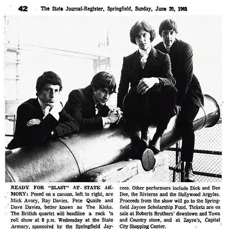 Articulo que, aunque sin el nombre, da a entender claramente quien organizo ese concierto