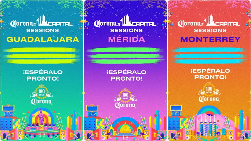 Carteles de Corona Capital Sessions