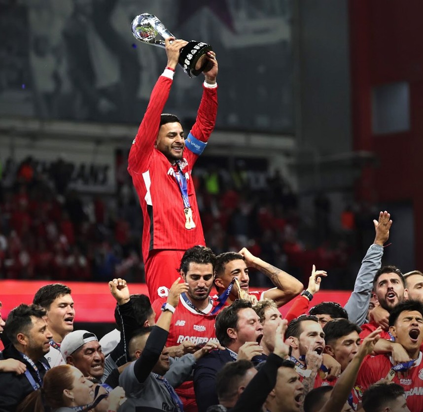 Toluca se proclamo campeón de la mano de Alexis Vega