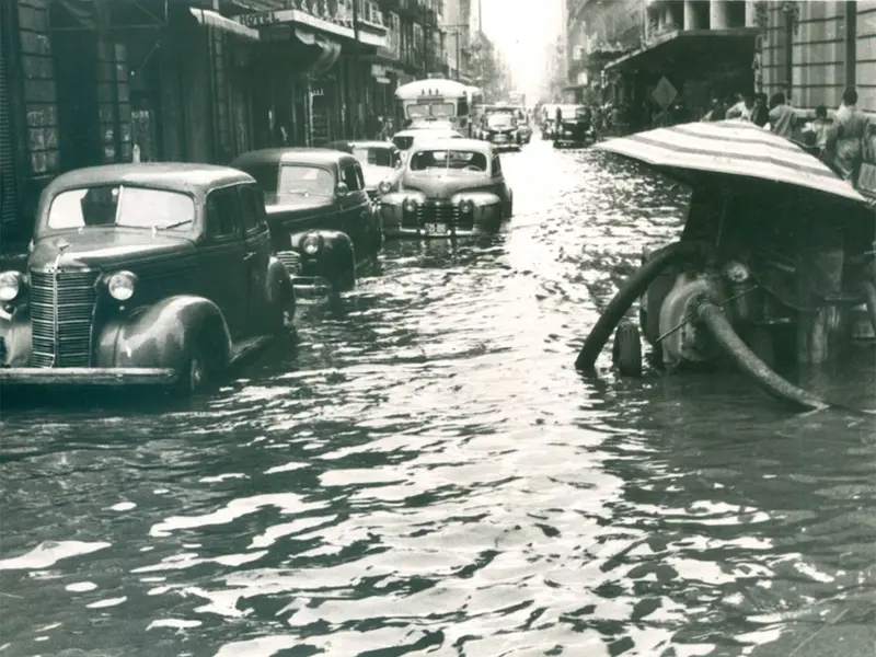 Inundaciones de 1951 (Archivo Excelsior)