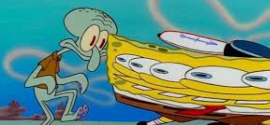 Bob Esponja Smear Frame