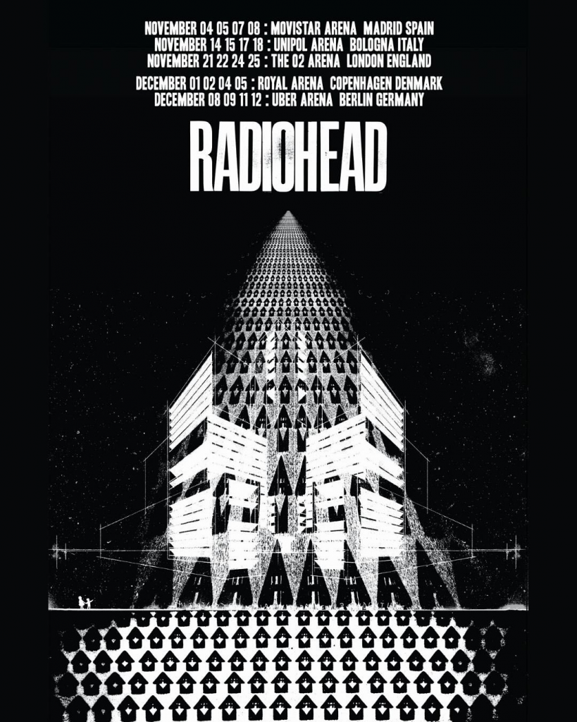 Fechas anunciadas por Radiohead