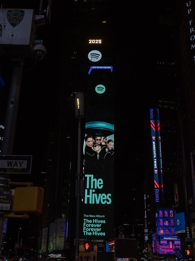 The Hives en Times Square